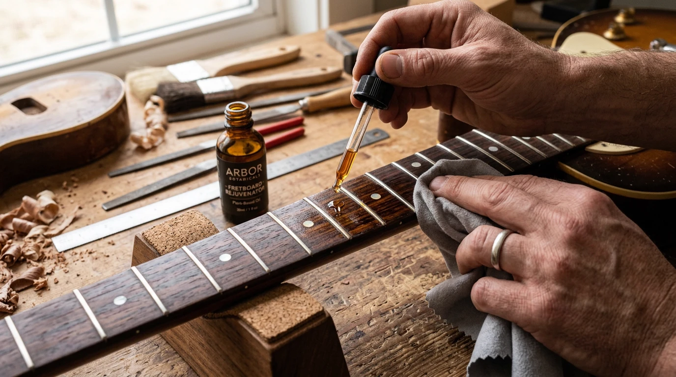 The Best Vegan Fretboard Oil for Rosewood and Ebony: What to Use and What to Avoid